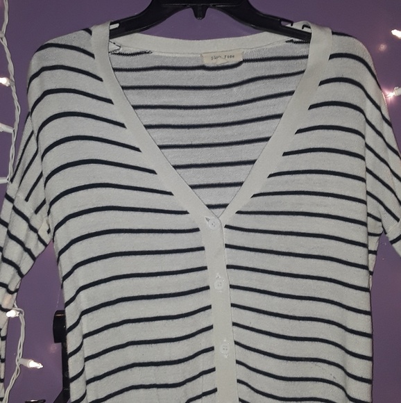 Striped Cardigan - Picture 2 of 7